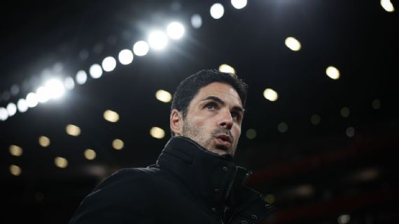 Arsenal vs Liverpool: Mikel Arteta brushes off injury crisis