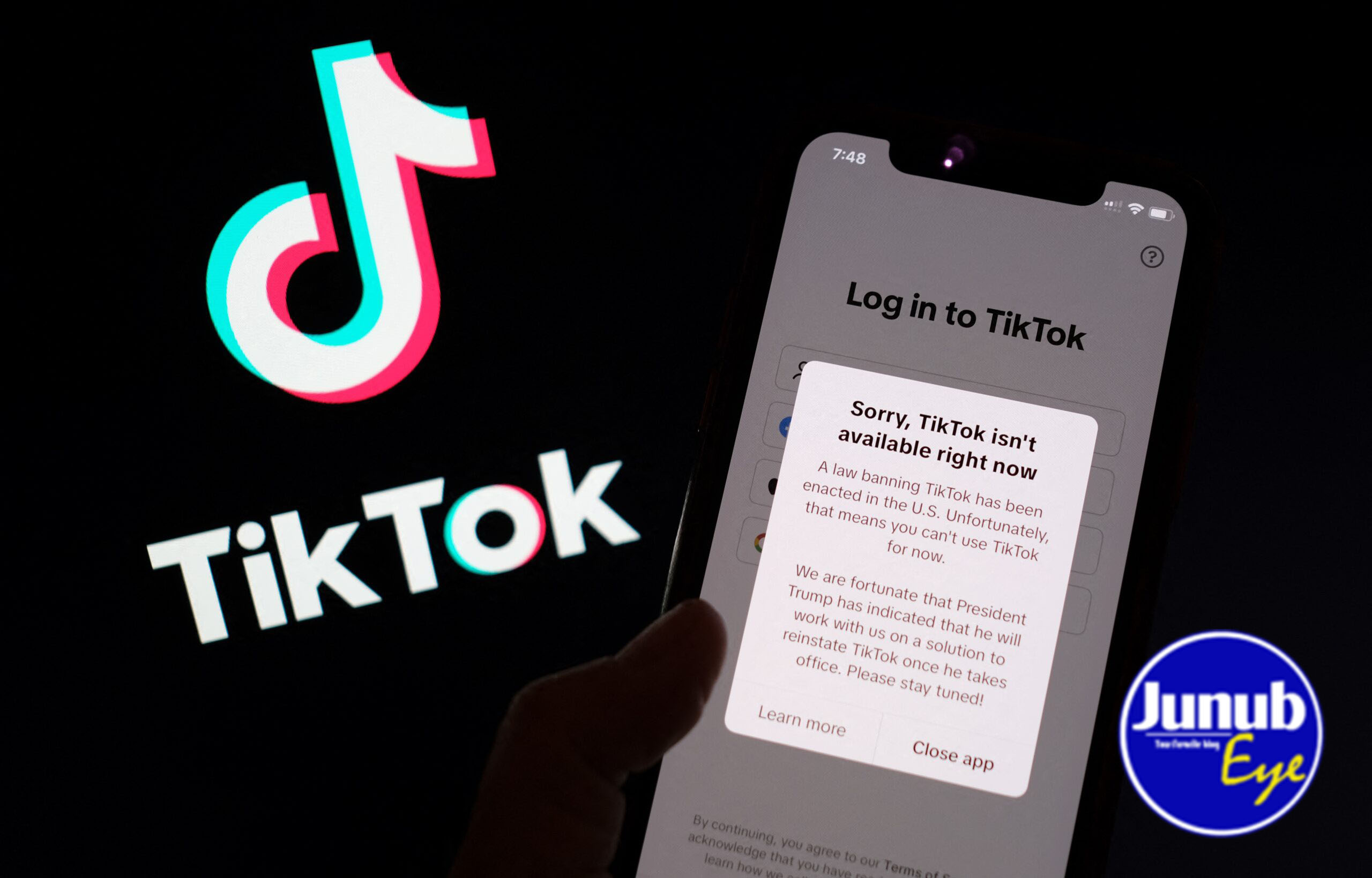 TikTok makes app unavailable for U.S. users ahead of ban